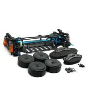 Plastic & Carbon D4 RWD Drift Racing Car Frame Body Kit for 1/10 Sakura d4 TT01