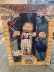 1986 Cabbage Patch Kids MLB All Star New York Mets Never Opened- Box Not Perfect
