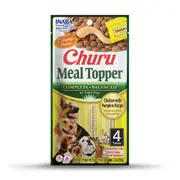INABA 56 Gram 3 Tubes of Chicken with Pumpkin Churu Meal Topper for Dogs