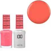 DND 545 Peachy Orange - Daisy Collection Gel & Lacquer Duo 15ml