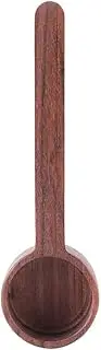​​Black Walnut Wooden Measuring Spoon for Coffee Baking Kitchen Tool with Smooth Finish Long Short Handle Eco Friendly​​ (Long Handle)