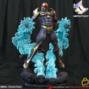 Nova Resin Sculpture Statue Model Kit Marvel Unpainted/Unassembled