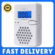 Carbon Monoxide Detectors, Battery Operated Mini CO Alarm Monitor with LCD Displ