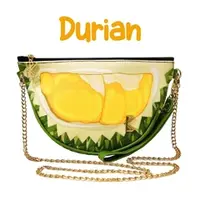 在飛比找PChomeThai泰國購物優惠-BKK Original 熱帶水果斜背包 - Durian 