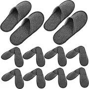 [Ipetboom] Bulk House Slippers Women 20pcs Light Weight Disposable Slippers for Home Hotel Guest
