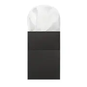 Prefolded Pocket Squares for Men Solid Color Pre-folded Mens Handkerchief Suit