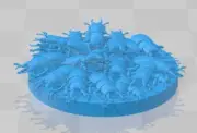 Swarm of Insects Mini - DND - Pathfinder - Dungeons & Dragons - RPG - Tabletop -