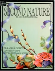 Second Nature Kathy McPherson Oil & Acyrlic Decorative Painting Patterns Book