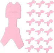DRESSOOS Y Lash Lift Tool Set 50pcs Lash Brush Comb Lash Perm Lift Brush Easy to Use for Eyelash Extension and Perming Pink