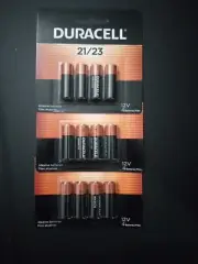3X 4 Pack Duracell A23 12 Volt Batteries 21/23 GP23 23A 23GA, 12 count total
