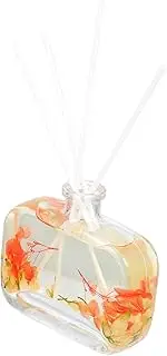 Garneck 1 Set Aromatherapy Essential Oil Diffuser with Rattan Sticks and Dried Flowers Home Air Freshener for Living Bedroom Office More Beautiful Scented Oil