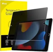 JETech Privacy Screen Protector for iPad 10.2-Inch (9th/8th/7th Generation, 2021/2020/2019), Anti-Spy Tempered Glass Film, 1 Pack