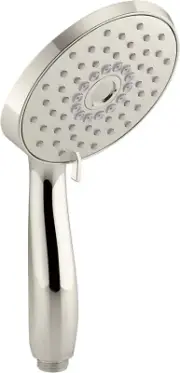 22165-G-SN Forte Multifunction Handshower, Handheld Showerhead with 3 Spray Sett