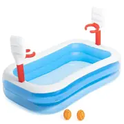 Sir John's Gifts 636 Liters Inflatable Basketball Play Pool-1x 2.51x1.68 m