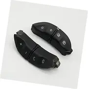 Vuzmode Car Cruise Control Button, for Mercedes, for Benz, for Viano 2003-2010, for Vito 636 639 Car Multi-function Buttons Steering Wheel Control Switch A2208207810 Steering Wheel Control Switch Butt