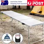 Large Camping Table Portable Foldable Aluminium Family BBQ Picnic Garden 240CM