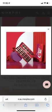 Morphe x Coca Cola Cherry Coke Limited Edition Pallet