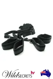 NEW Pipedream Fetish Bed Restraint Bondage Kit with Cuffs, Wild Secrets
