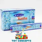 AASTHA NAG CHAMPA INCENSE STICKS 15g bulk lot pack satya scent fragrance