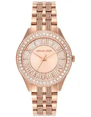 [Michael Kors] MK4710 Harlowe Analogue Watch in Rose