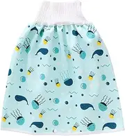 Kisangel Child Potty Training Skirt Waterproof Cotton Baby Diaper Pants Urinal Toilet Training