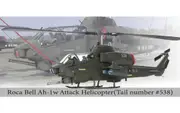 BELL AH-1W SUPERCOBRA - ROC ARMY - WHISKEY COBRA #538 - FORCES OF VALOR FOV-820003B-2