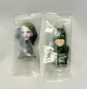 2008 General Mills Cereal Box Batman and Joker 2.5" Promo Mini Figures NEW