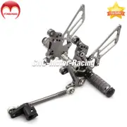 Titanium Rised CNC Footpegs Rearsets Foot Peg For MV Agusta F4/F4 1000 1998-2009