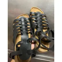 在飛比找蝦皮購物優惠-Birkenstock Betula系列 41號 黑色窄版繞