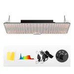 VEVOR LED Grow Light, 200W Full Spectrum Dimmable, High Yield Samsung 2B1B Diodes Growing Lamp for Indoor Plants Seedling Veg and Bloom Greenhouse Gro