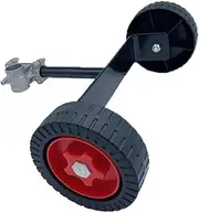 Abaodam Caster Support Wheel for Lawn Mower Multifunctional Garden Trolley Caster Easy Installation Replacement Wheel Durable and Load Bearing for Outdoor Hand Trucks and Trimmers