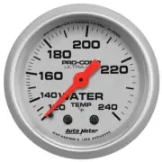 Auto Meter 4332 Ultra-Lite 2-1/16" Water Temperature Gauge - 120-240 Degree F