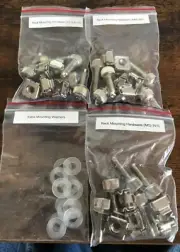 Cisco Meraki Rack Mounting Hardware Kit M5 INTL M6 INTL, US 12-24, Extra Washers