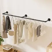175CM Artiss Clothes Rack Airer Floating Shelf Metal