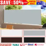 Retractable Side Awning Patio Balcony Sun Screen Outdoor Privacy Shade Cover New