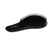 Snazzy Black Glide Thru Detangling Hair Styling Brush for Adults & Kids Women...