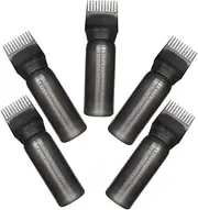 VALICLUD 5pcs Hair Color Applicator Bottles with Scales Durable Plastic Hair Dye Bottles for Salon and Home Use for Oil Treatments