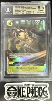 BGS 9.5 One Piece OP03-108 SR Charlotte Cracker Foil - English - PRB01 The Best