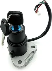 Ignition Switch for XT225 for Serow 225 XT600 90-95 TW200 03-17 DT 200 200R Motorcycle Ignition Switch Fuel Gas Tank Cap Lock Key Motorcycle Ignition Switch Lock(Ignition Lock)