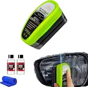 Window Cleaner,2025 New Car Windshield Automotive Oil Film Cleaning Brush,Car Window Cleaner,Glass Cleaner,Car Cleaning Kit for Car Window & Windshields