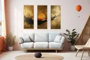 3 Panel Group Art Painting