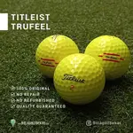 A級二手高爾夫球 TITLEIST TRUFEEL A 級球原件未維修黃色