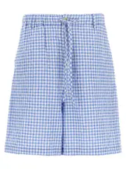 [Marni] Marni-Vichy Bermuda Shorts Bermuda E Short Celeste-Uomo 46IT Light Blue