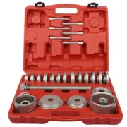 31PCS Installation Removal Adapter Tool Set Front Wheel Drive Hub Bearing Puller