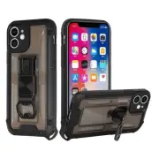 GSA Hybrid Beer Bottle Opener Case for iPhone 13 (6.1") - Smoke/Black