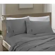 1200TC Anti-Bacterial & Hypoallergenic Silver Fibre Egyptian Cotton Sateen Sheet Set