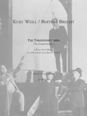 Kurt Weill Threepenny Opera Vocal Score Classical Sheet Music Schott Book