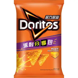 Doritos多力多滋 玉米片派對包 超濃/黃金 起司 蝦皮直送