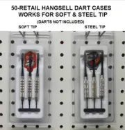 FIFTY-Soft & Steel Tip Cases-Retail Hang Sell Dart Case For Darts
