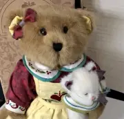Jim Shore Cat Plush Boyds Bear Large Bear Country Core Purrfect Friends Box HTF